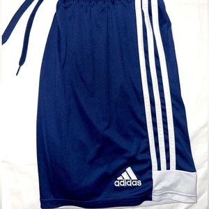 Adidas Originals Tastigo Navy Blue Soccer Shorts